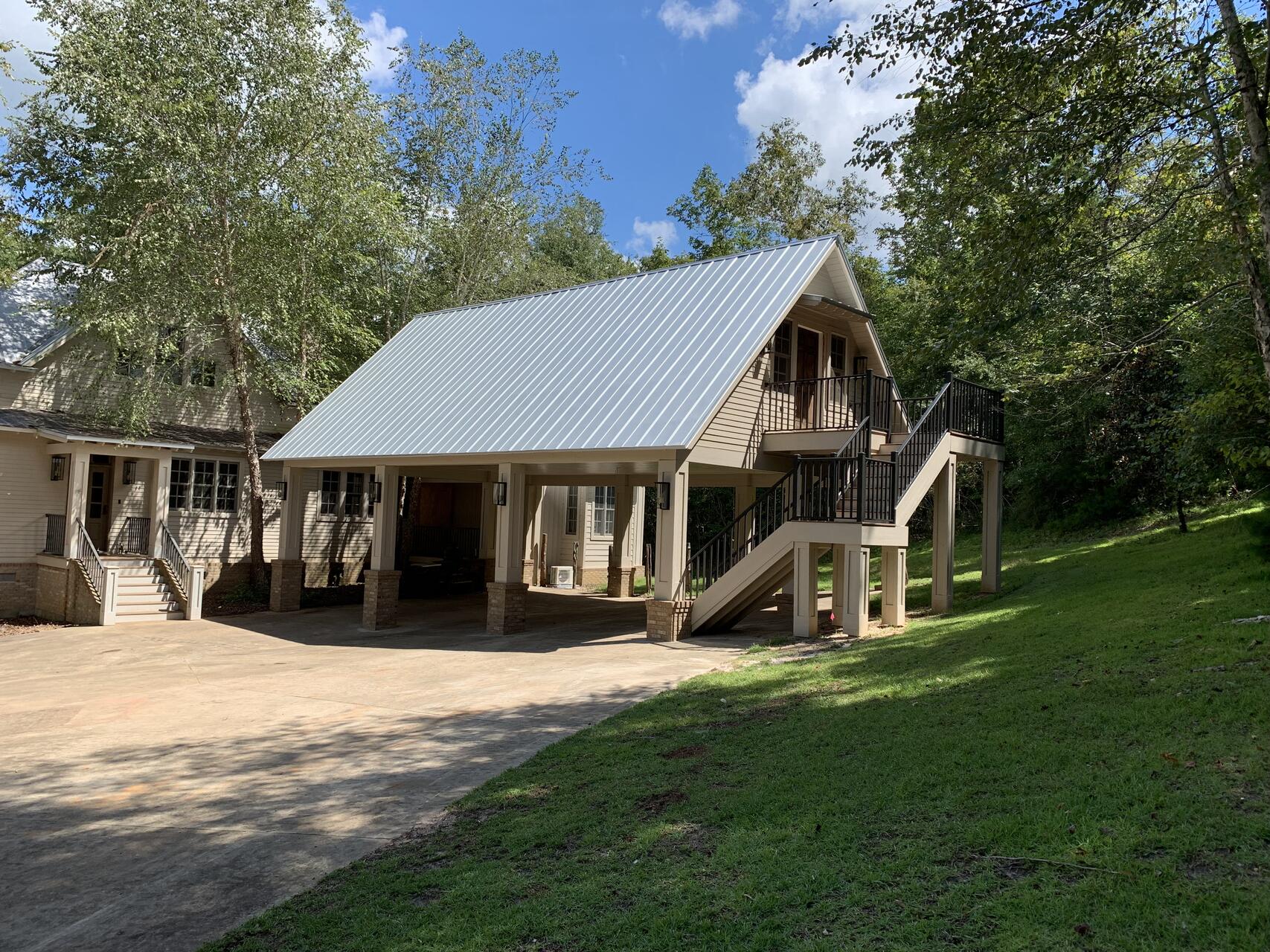 Custom home exterior