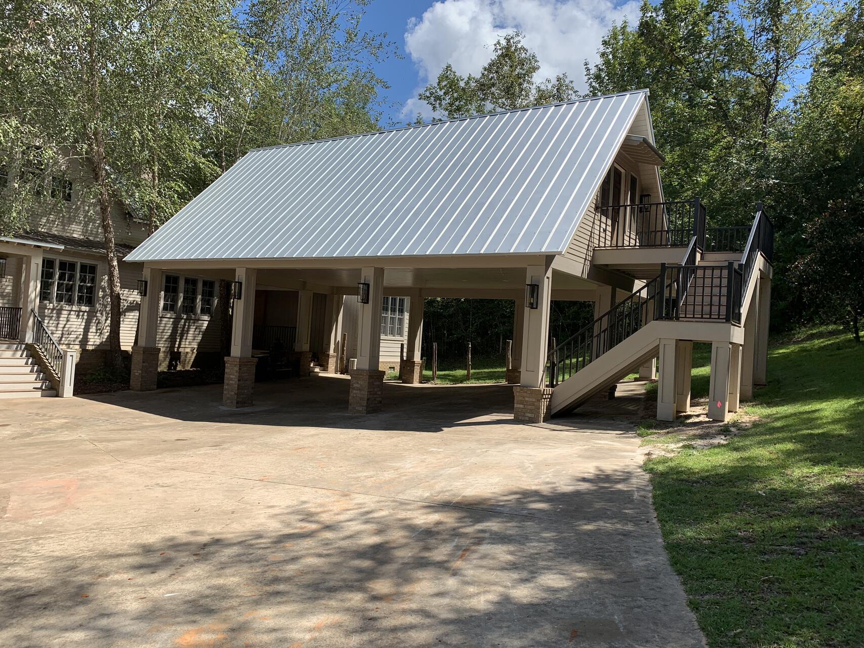 Custom home exterior